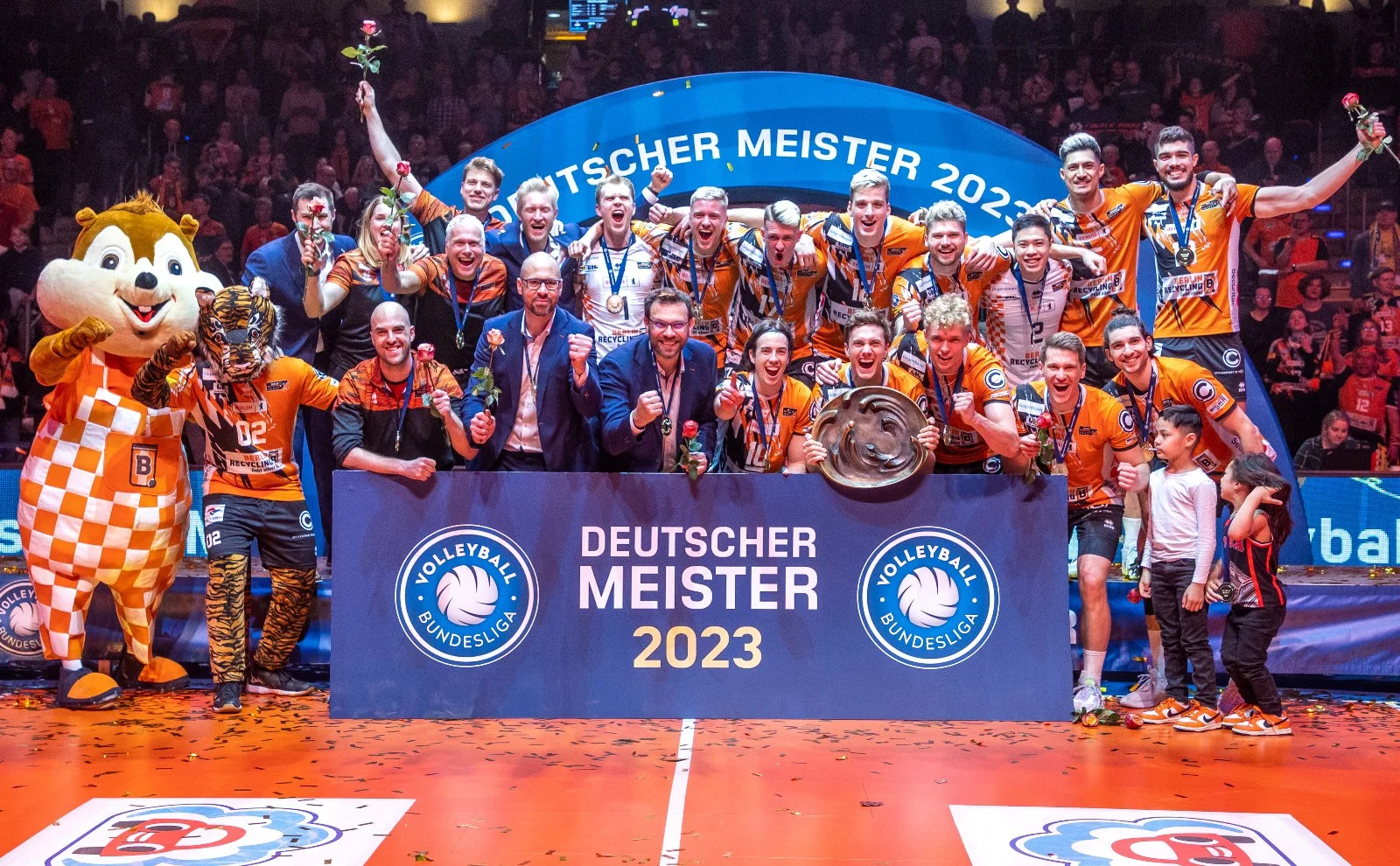 BR Volleys zum dreizehnten Mal deutscher Volleyball-Meister!